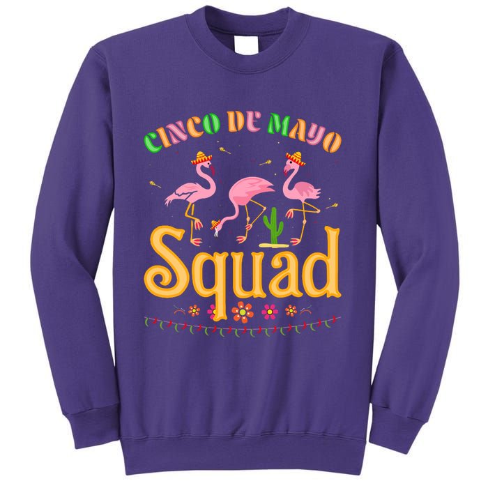 Cinco De Mayo Squad Flamingo Sweatshirt