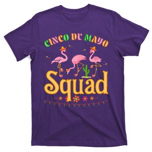 Cinco De Mayo Squad Flamingo T-Shirt