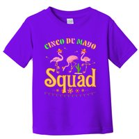 Cinco De Mayo Squad Flamingo Toddler T-Shirt