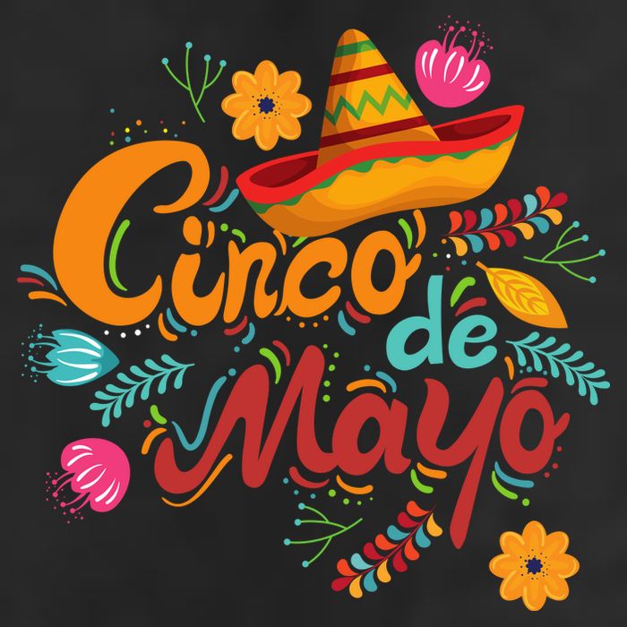 Cinco De Mayo Fiesta Celebration 7 Panel Mesh Trucker Snapback Hat