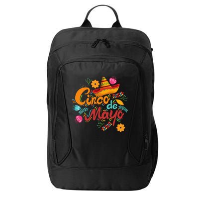Cinco De Mayo Fiesta Celebration City Backpack