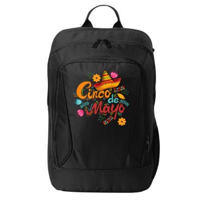 Cinco De Mayo Fiesta Celebration City Backpack