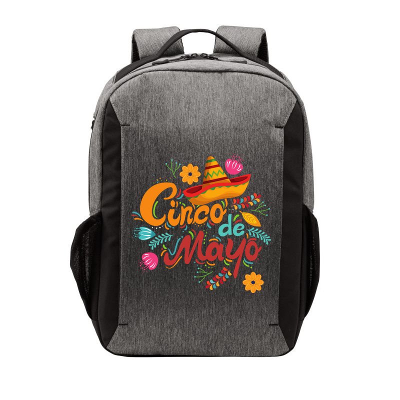 Cinco De Mayo Fiesta Celebration Vector Backpack