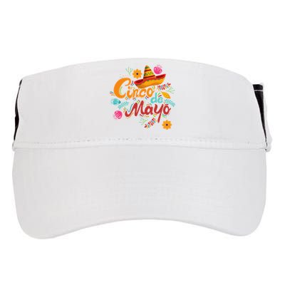 Cinco De Mayo Fiesta Celebration Adult Drive Performance Visor