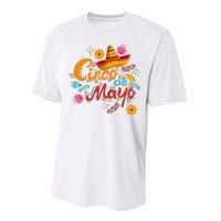 Cinco De Mayo Fiesta Celebration Performance Sprint T-Shirt