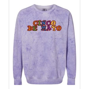 Cinco De Mayo Holiday Gift Colorblast Crewneck Sweatshirt