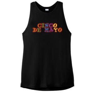 Cinco De Mayo Holiday Gift Ladies PosiCharge Tri-Blend Wicking Tank