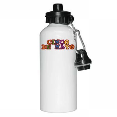 Cinco De Mayo Holiday Gift Aluminum Water Bottle 