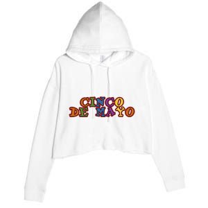 Cinco De Mayo Holiday Gift Crop Fleece Hoodie