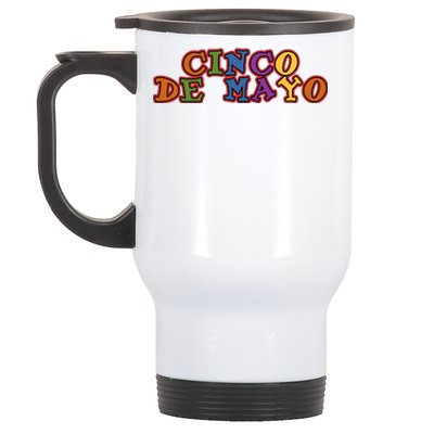 Cinco De Mayo Holiday Gift Stainless Steel Travel Mug