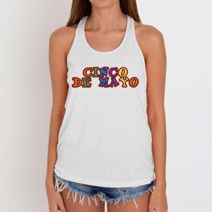 Cinco De Mayo Holiday Gift Women's Knotted Racerback Tank