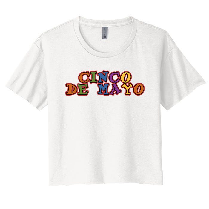 Cinco De Mayo Holiday Gift Women's Crop Top Tee