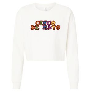 Cinco De Mayo Holiday Gift Cropped Pullover Crew