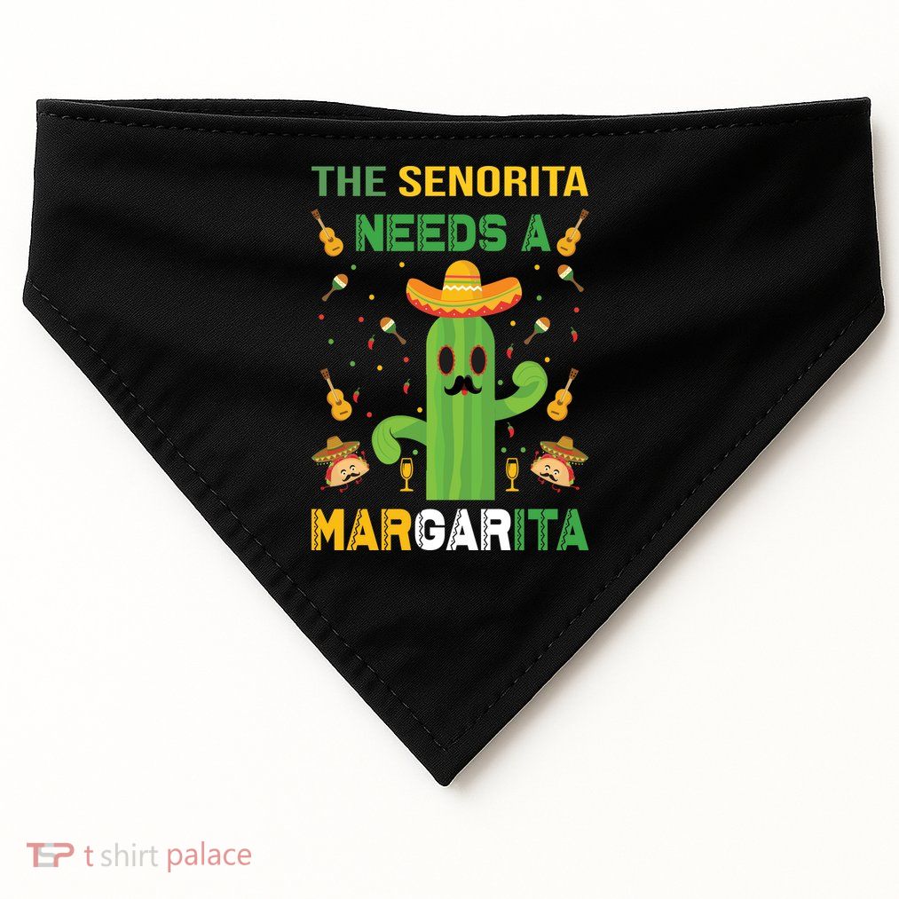 Cinco De Mayo Celebration USA-Made Doggie Bandana