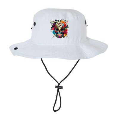 Cinco De Mayo Sugar Skull Day Of The Dead Mexican Fiesta Legacy Cool Fit Booney Bucket Hat