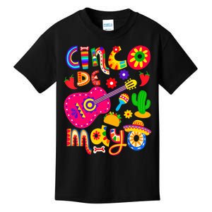 Cinco De Mayo Mexican Fiesta 5 De Mayo Kids T-Shirt