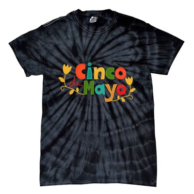 Cinco De Mayo Celebration Tie-Dye T-Shirt