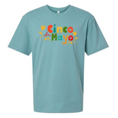 Cinco De Mayo Celebration Sueded Cloud Jersey T-Shirt