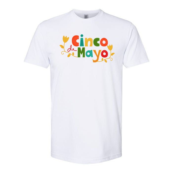 Cinco De Mayo Celebration Softstyle® CVC T-Shirt