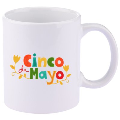Cinco De Mayo Celebration 11oz C Handle Ceramic Mug