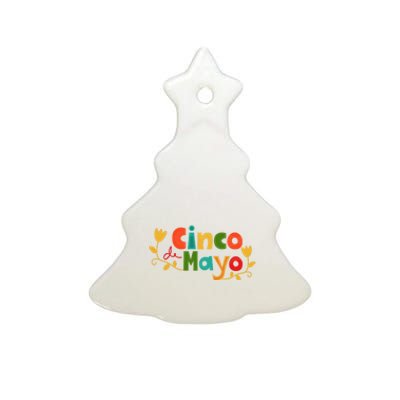 Cinco De Mayo Celebration Ceramic Tree Ornament