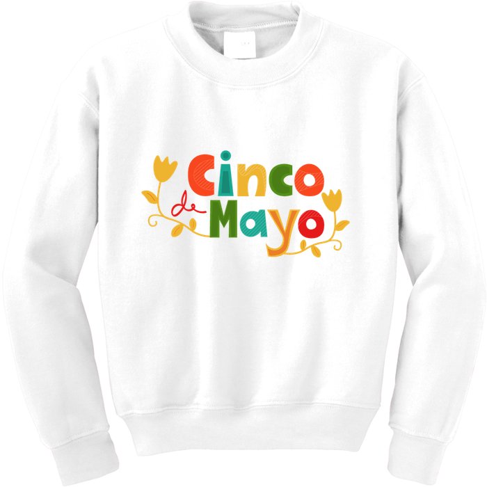Cinco De Mayo Celebration Kids Sweatshirt