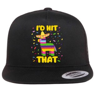 Cinco De Mayo Party ID Hit That Pinatas Flat Bill Trucker Hat