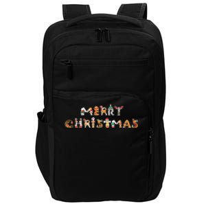 Cute Dogs Merry Christmas Funny Pets Xmas Merry Christmas Cute Gift Impact Tech Backpack