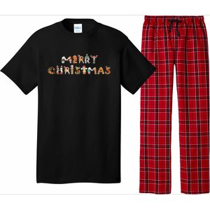 Cute Dogs Merry Christmas Funny Pets Xmas Merry Christmas Cute Gift Pajama Set