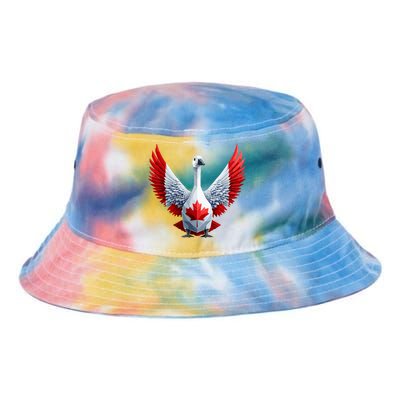 Canada Day Maple Leaf Bird Tie Dye Newport Bucket Hat