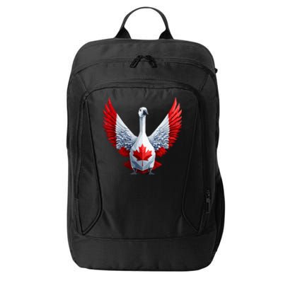 Canada Day Maple Leaf Bird City Backpack