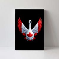 Canada Day Maple Leaf Bird Canvas