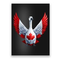 Canada Day Maple Leaf Bird Poster