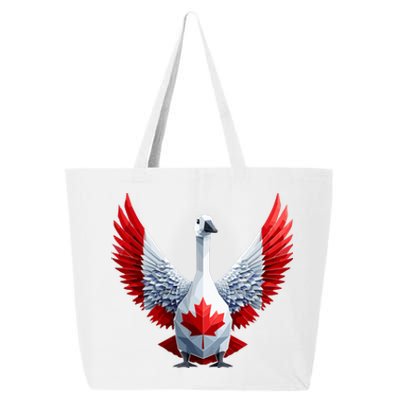 Canada Day Maple Leaf Bird 25L Jumbo Tote