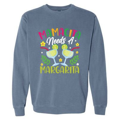 Cinco De Mayo Nacho Average Mamacita Margarita Gift Garment-Dyed Sweatshirt