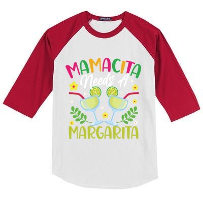 Cinco De Mayo Nacho Average Mamacita Margarita Gift Kids Colorblock Raglan Jersey