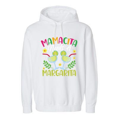 Cinco De Mayo Nacho Average Mamacita Margarita Gift Garment-Dyed Fleece Hoodie