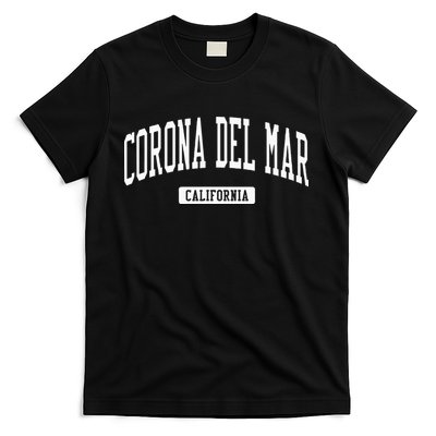 Corona Del Mar California Ca Vintage Athletic Sports Design T-Shirt