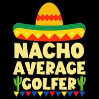 Cinco De Mayo Mexican Golf Nacho Average Golfer Toddler Hoodie