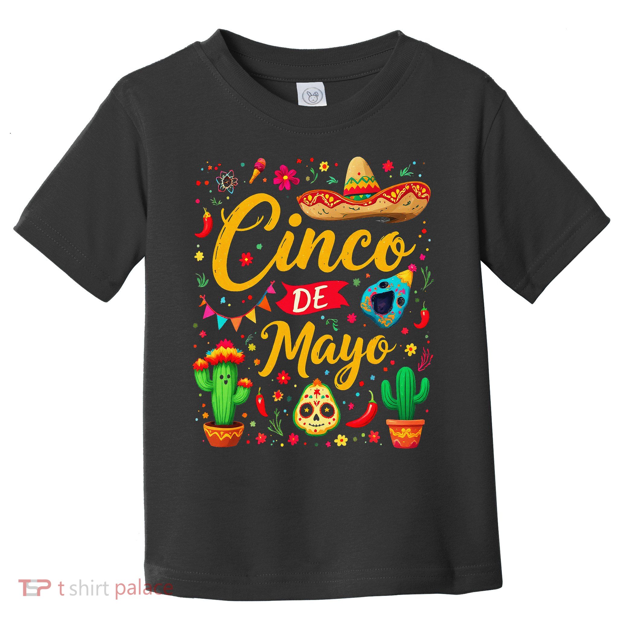 Cinco De Mayo Funny Mexican Fiesta Family 5 De Mayo 2025 Toddler T-Shirt