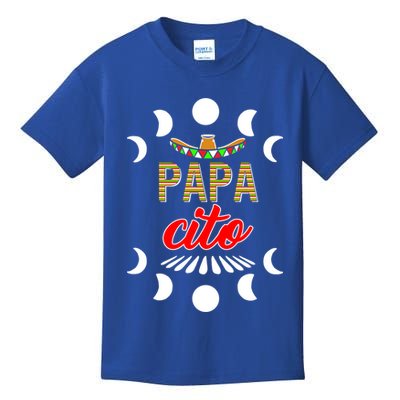 Cinco De Mayo Papagiftcito Mexican Dad Father Fiesta May 5th Gift Kids T-Shirt
