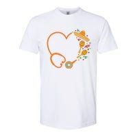 Cinco De Mayo Stethoscope Mexican Nurse Softstyle CVC T-Shirt