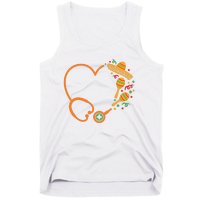 Cinco De Mayo Stethoscope Mexican Nurse Tank Top