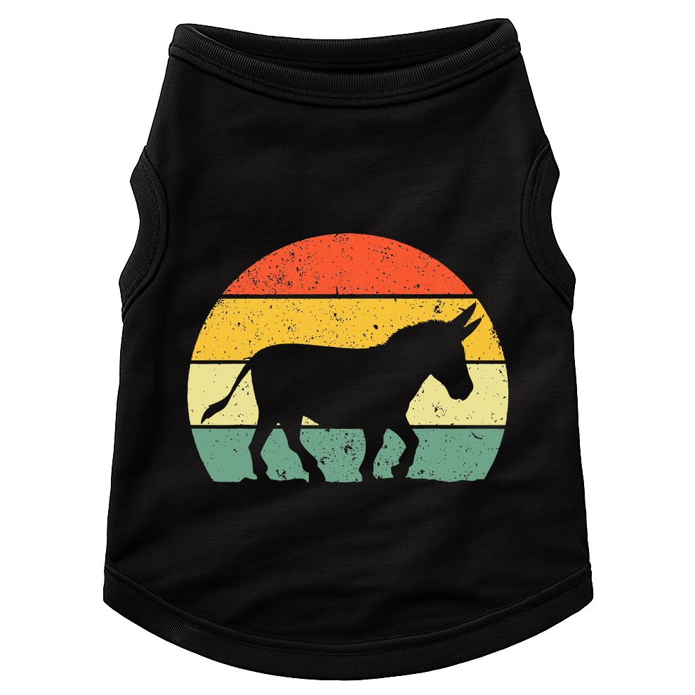 Cool Donkey Mule Horse Animal Lover Jackass Doggie Tank