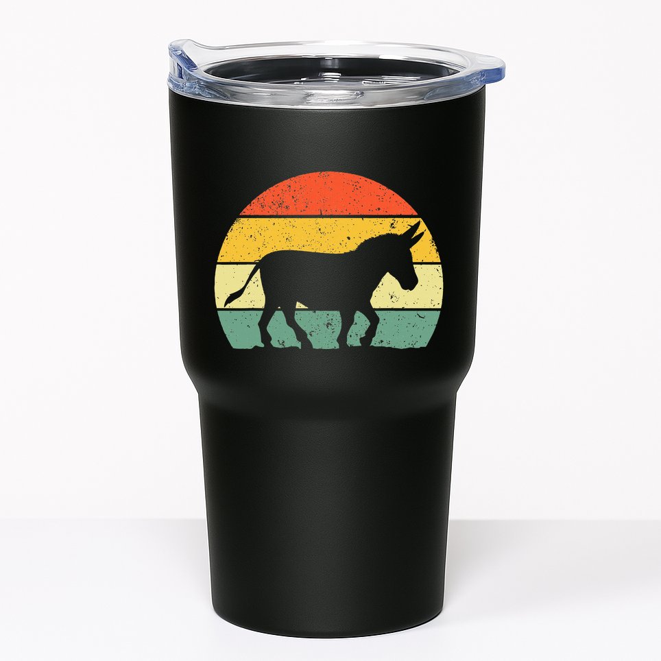 Cool Donkey Mule Horse Animal Lover Jackass Tumbler