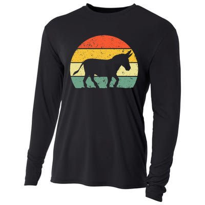 Cool Donkey Mule Horse Animal Lover Jackass Cooling Performance Long Sleeve Crew