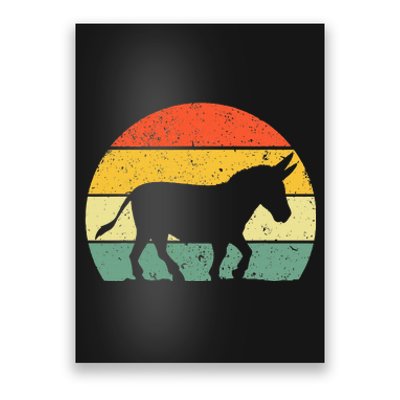 Cool Donkey Mule Horse Animal Lover Jackass Poster