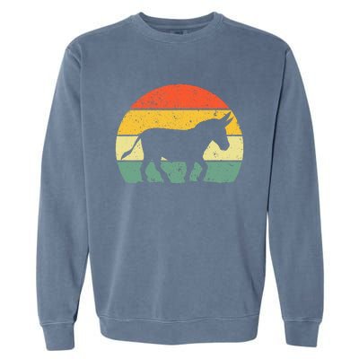 Cool Donkey Mule Horse Animal Lover Jackass Garment-Dyed Sweatshirt