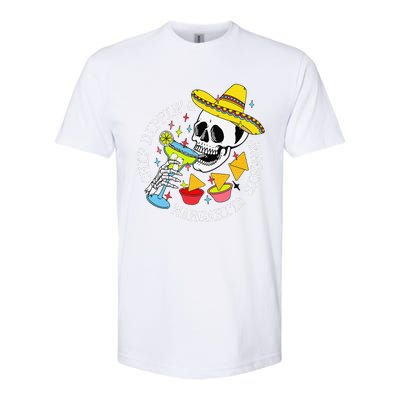 Chip Dippin & Margarita Sippin Sugar Skull Cinco De Mayo Softstyle CVC T-Shirt