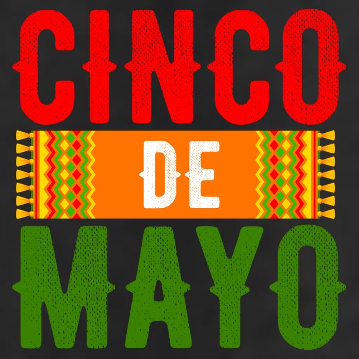 Cinco De Mayo Holiday Festive 7 Panel Mesh Trucker Snapback Hat